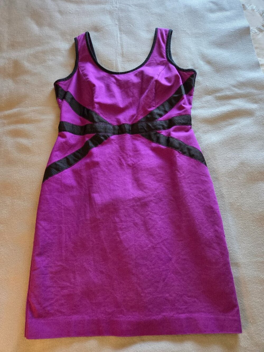 Purple Sheath Dress